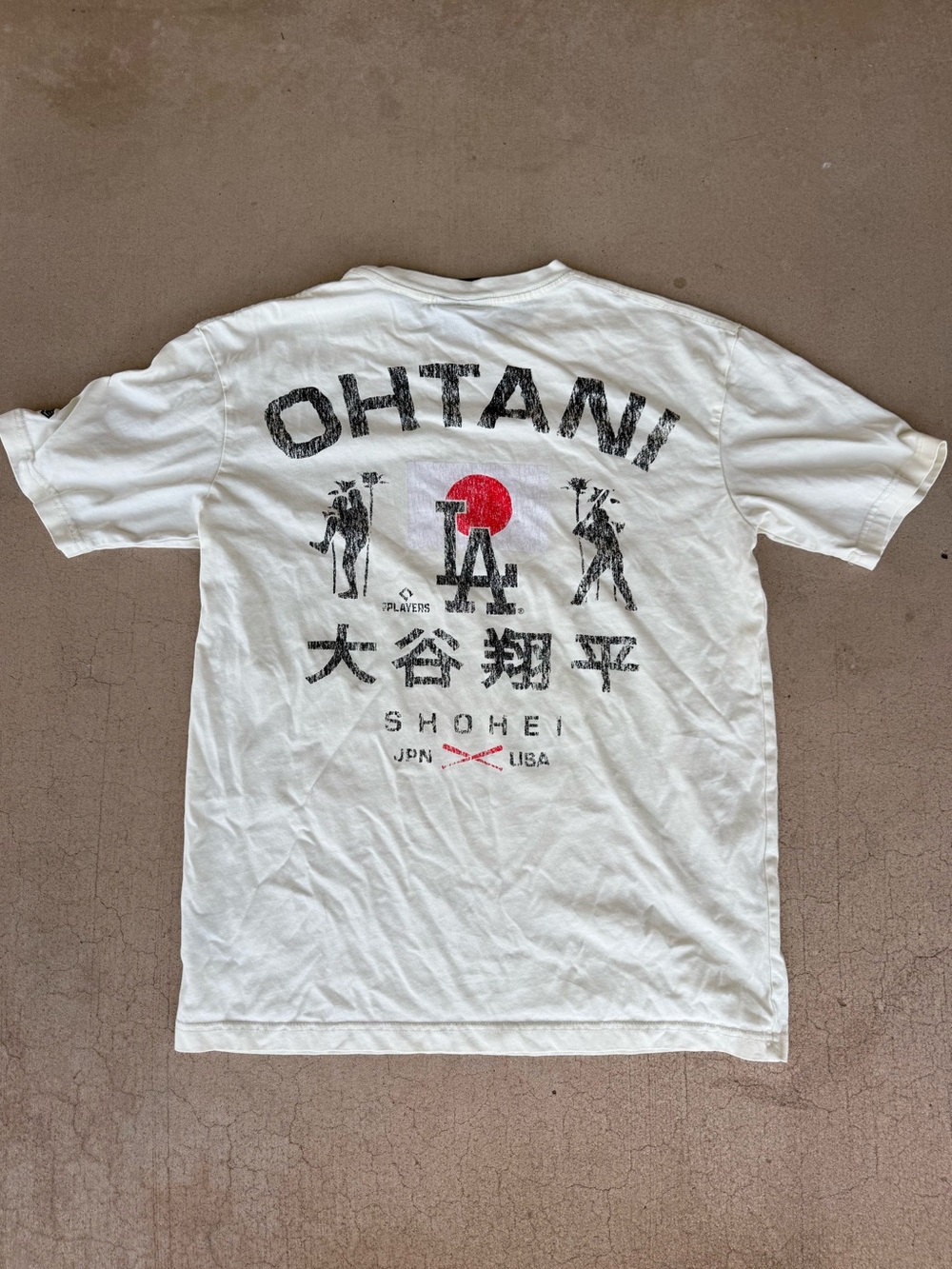 Shohei Ohtani Los Angeles Dodgers New Era T-Shirt Size Small